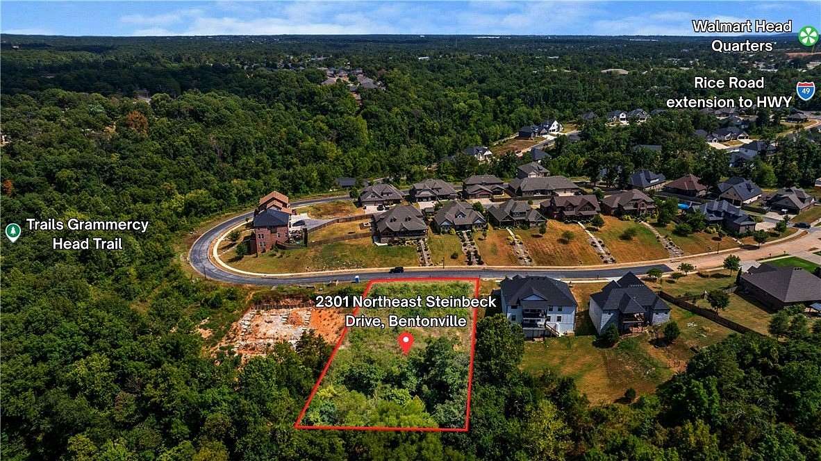 0.35 Acres of Residential Land for Sale in Bentonville, Arkansas