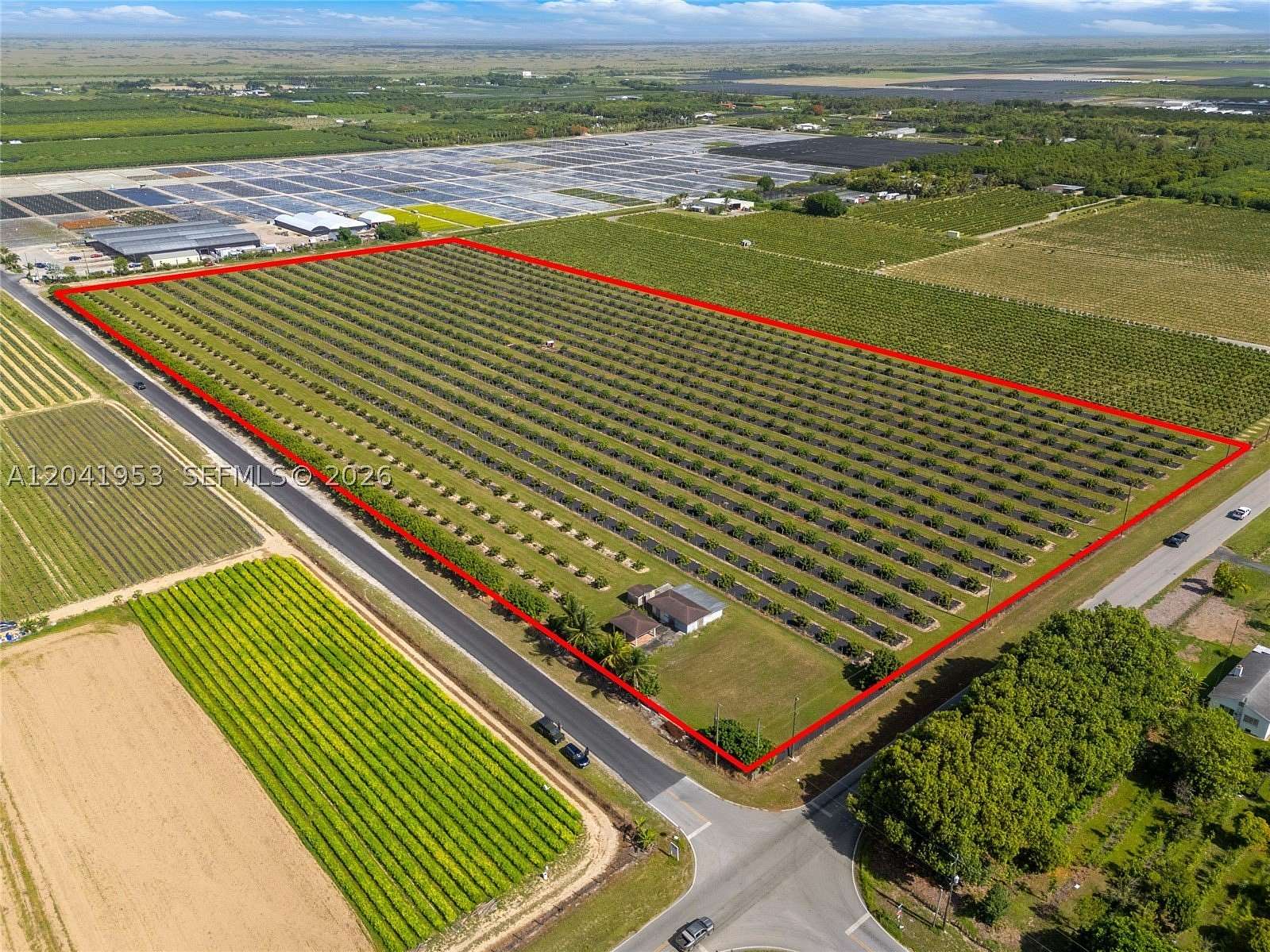 19.6 Acres of Agricultural Land for Sale in Homestead, Florida