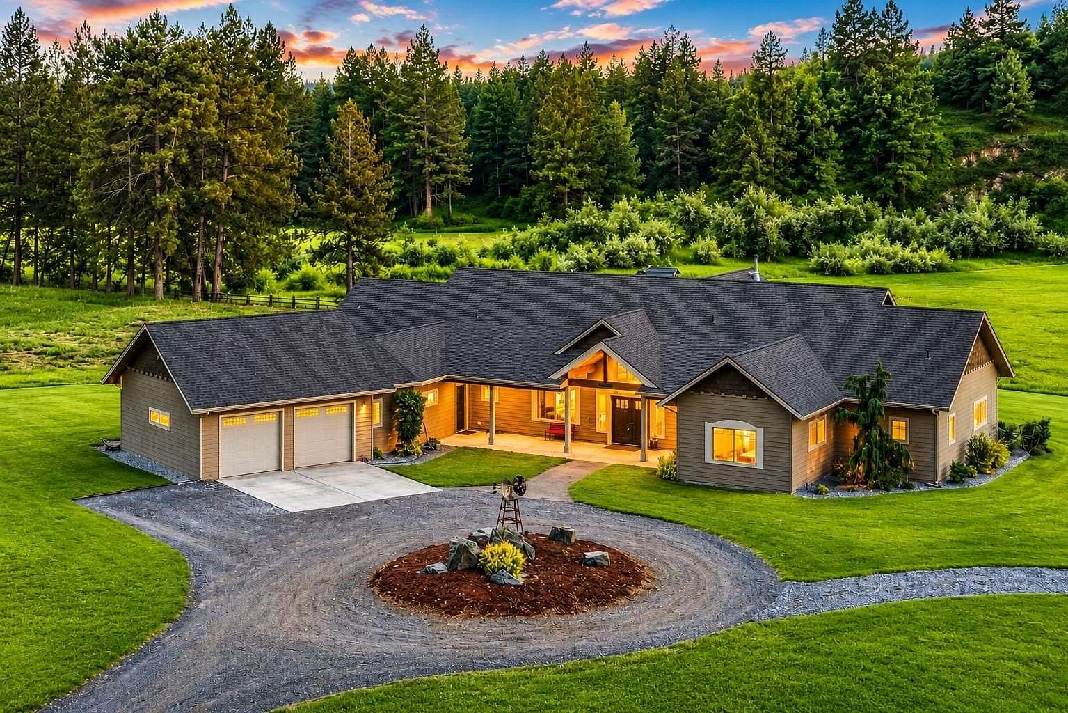 13 Acres of Land with Home for Sale in Spokane, Washington