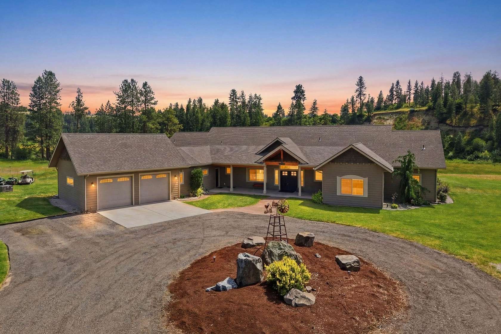 13 Acres of Land with Home for Sale in Spokane, Washington