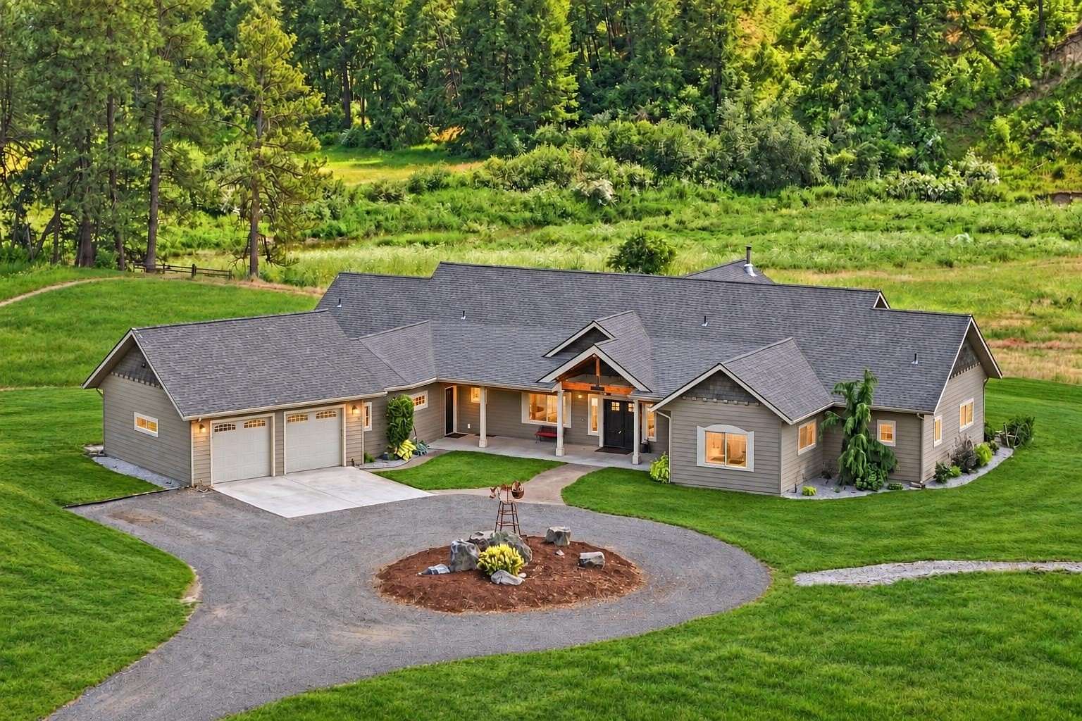 13 Acres of Land with Home for Sale in Spokane, Washington