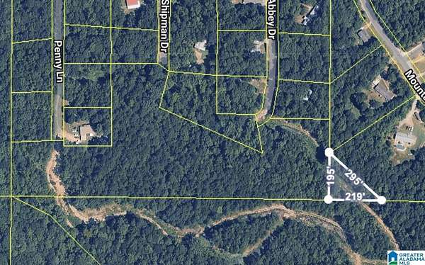 53.5 Acres of Recreational & Residential Land for Sale in Odenville, Alabama