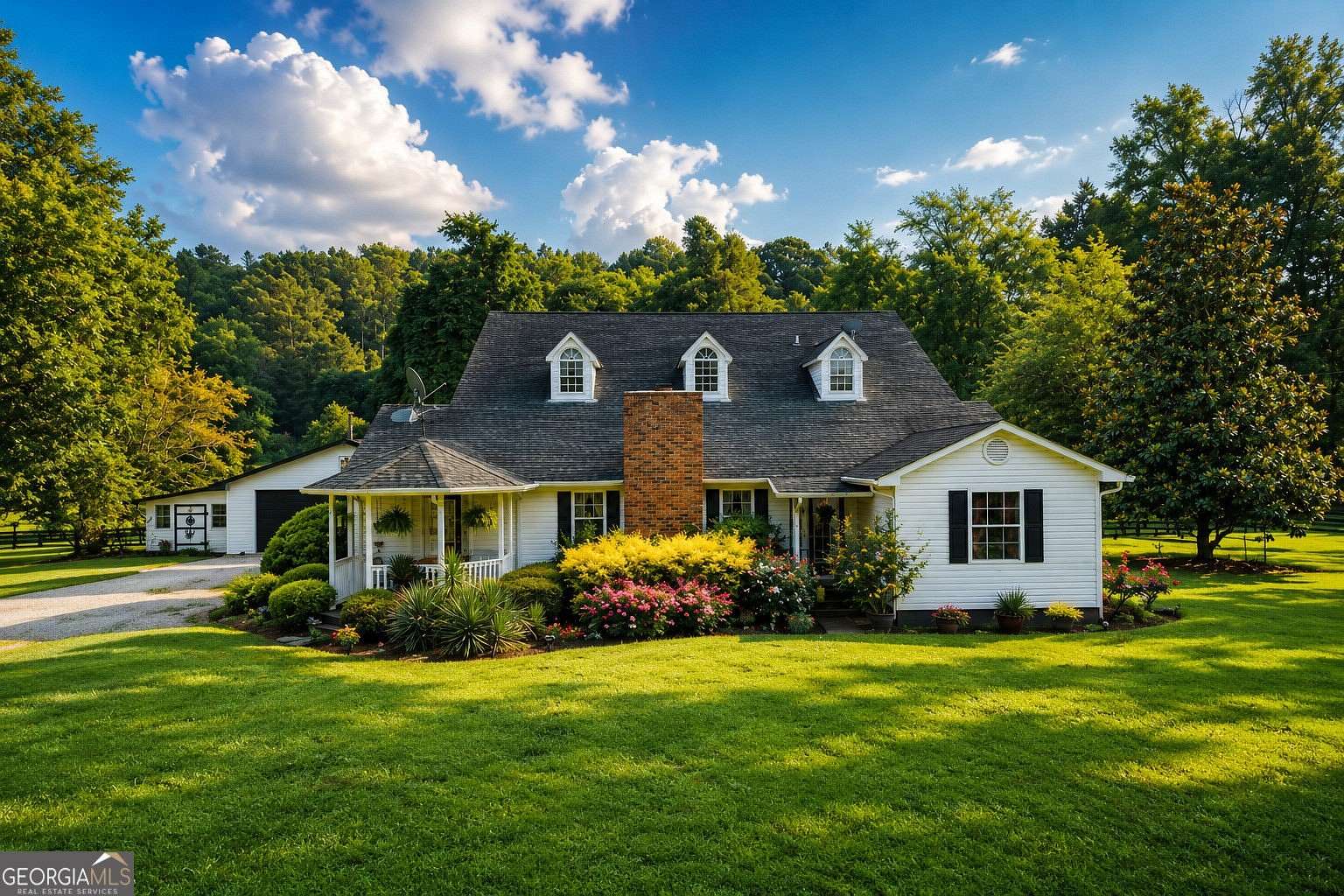 3.74 Acres of Land with Home for Sale in Cave Spring, Georgia