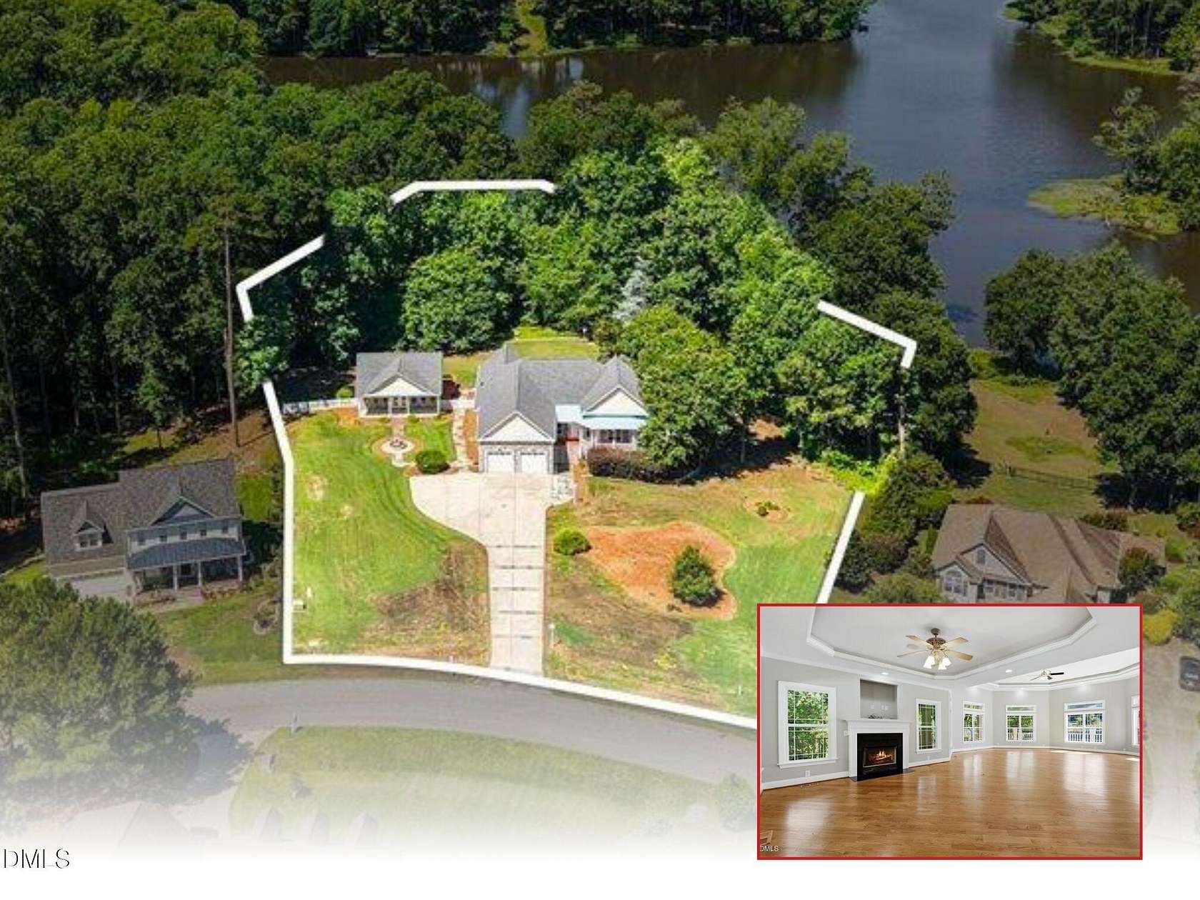 2.15 Acres of Land with Home for Sale in Clayton, North Carolina