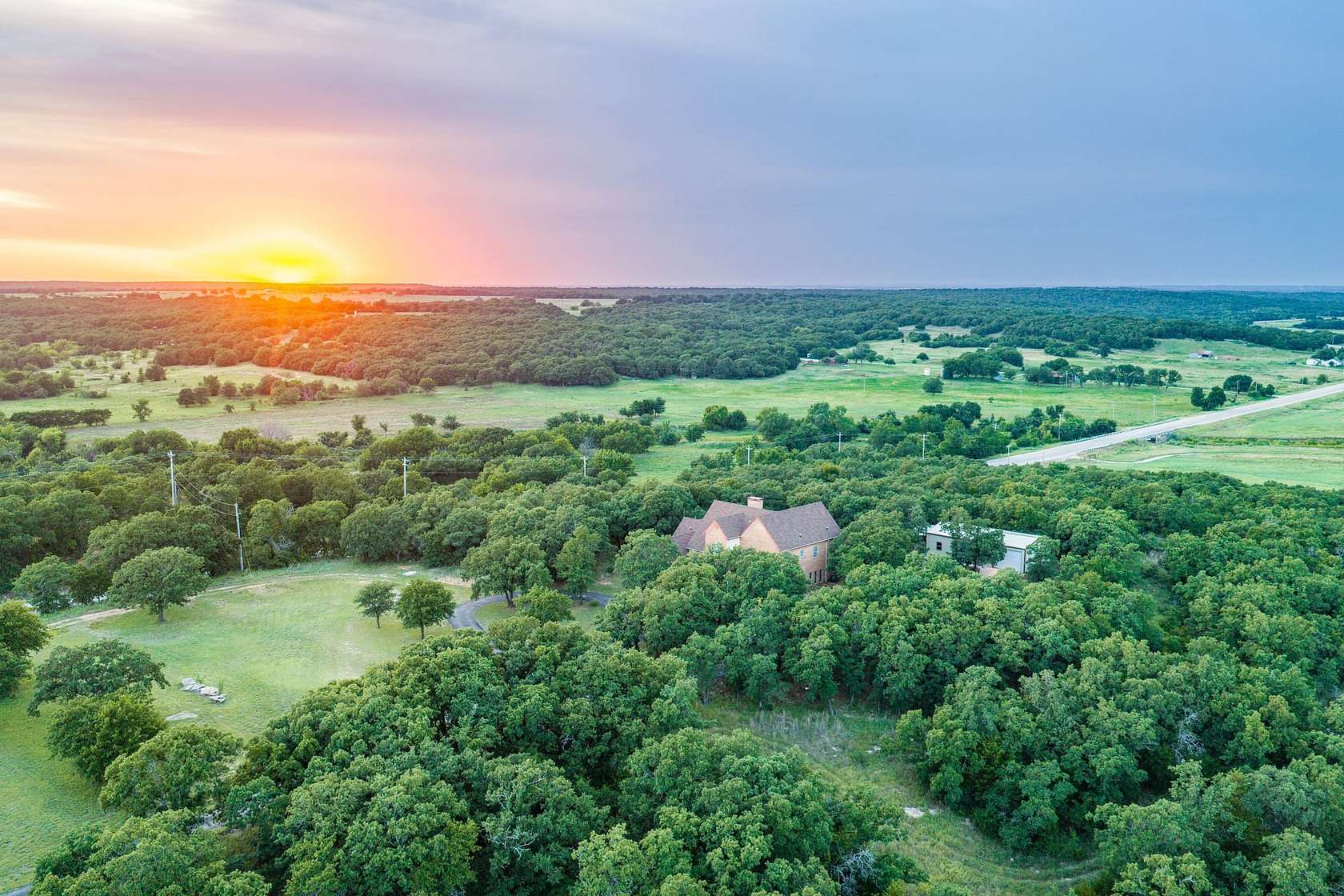22.9 Acres of Land with Home for Sale in Montague, Texas