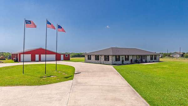 6.84 Acres of Land with Home for Sale in Caddo Mills, Texas