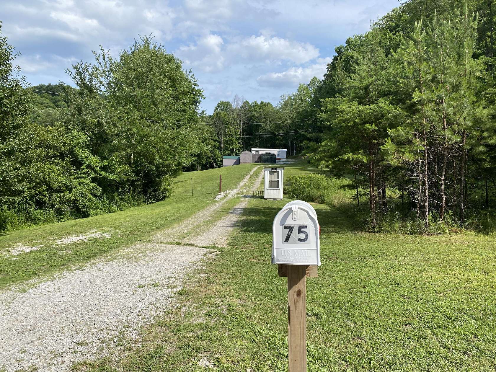 10.5 Acres of Recreational Land with Home for Sale in Lily, Kentucky