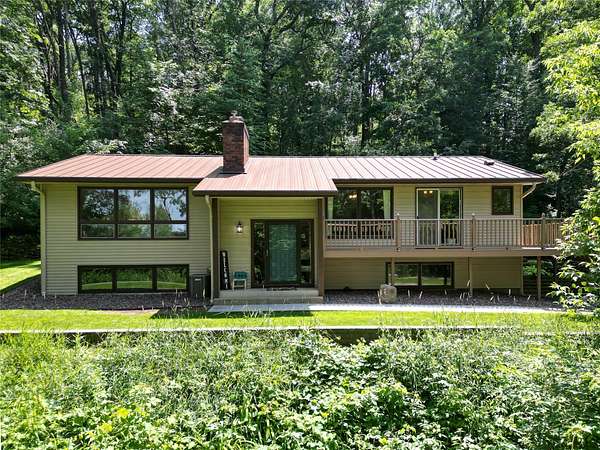 5.13 Acres of Land with Home for Sale in Eau Claire, Wisconsin