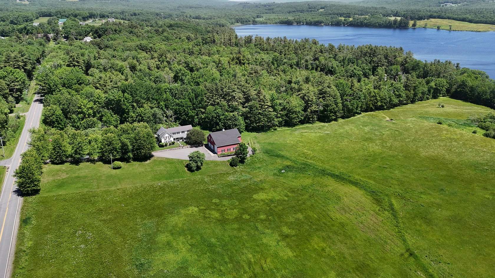 27 Acres of Land with Home for Sale in Union, Maine