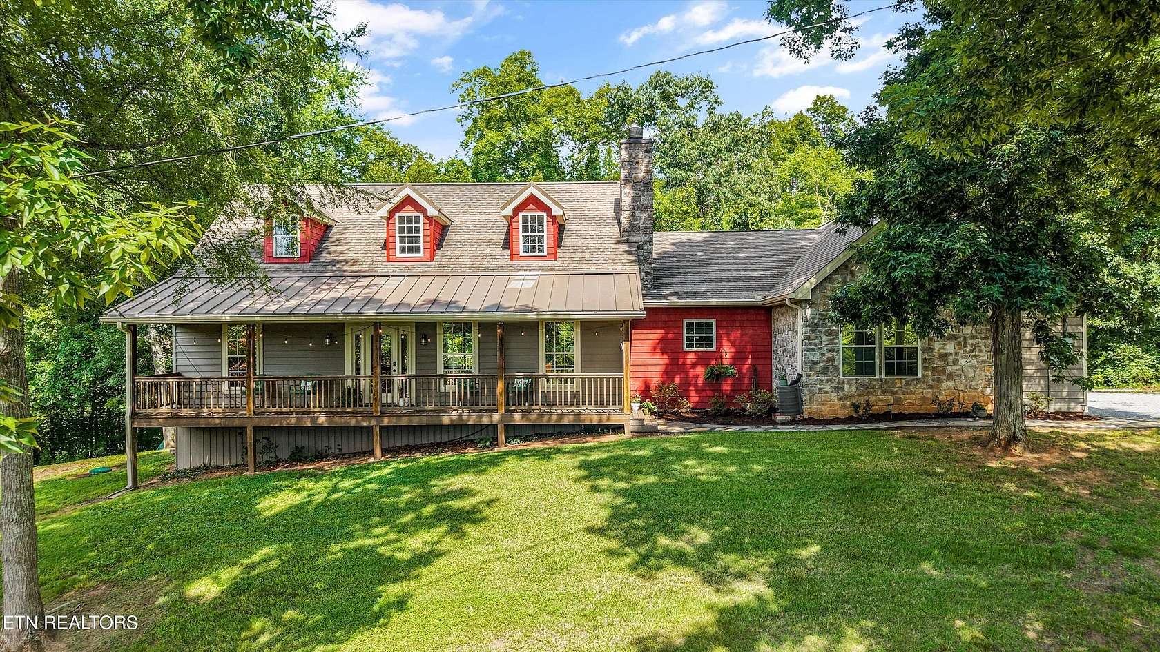 13 Acres of Land with Home for Sale in Knoxville, Tennessee