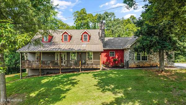 13 Acres of Land with Home for Sale in Knoxville, Tennessee