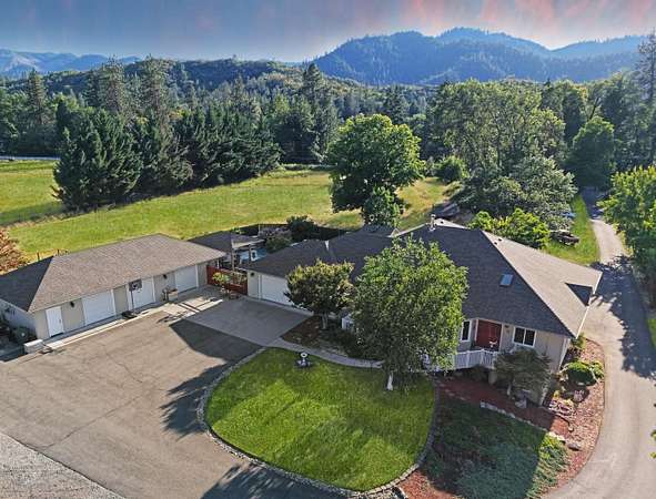 9.75 Acres of Land with Home for Sale in Gold Hill, Oregon
