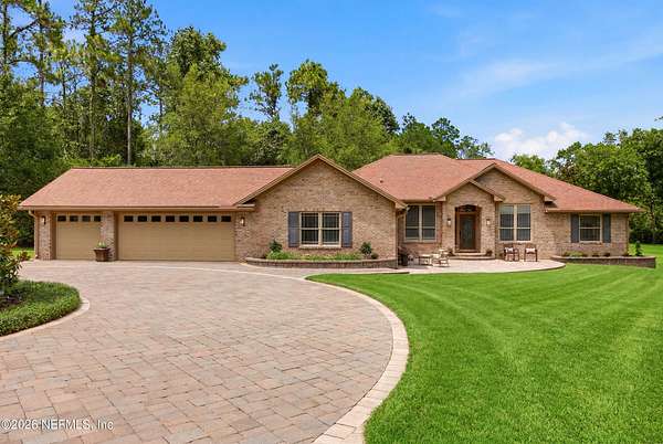 3 Acres of Land with Home for Sale in Jacksonville, Florida