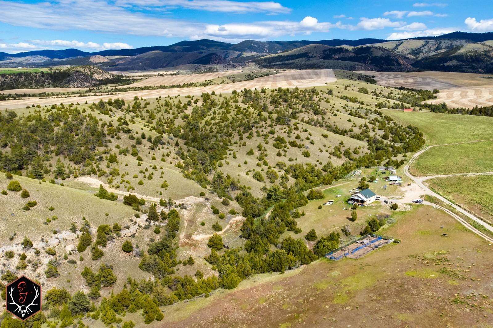 30.2 Acres of Recreational Land with Home for Sale in Three Forks, Montana