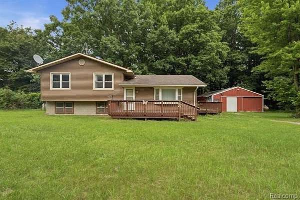9.67 Acres of Land with Home for Sale in Deerfield Township, Michigan