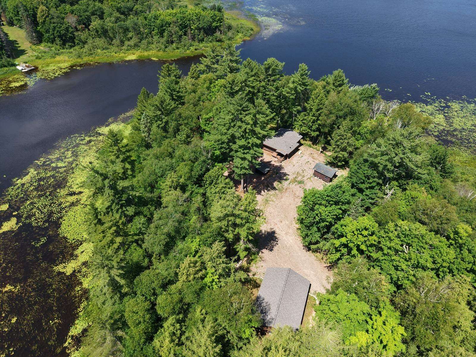 96 Acres of Recreational Land with Home for Sale in Mercer, Wisconsin