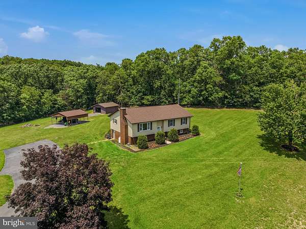 6.18 Acres of Land with Home for Sale in Berkeley Springs, West Virginia