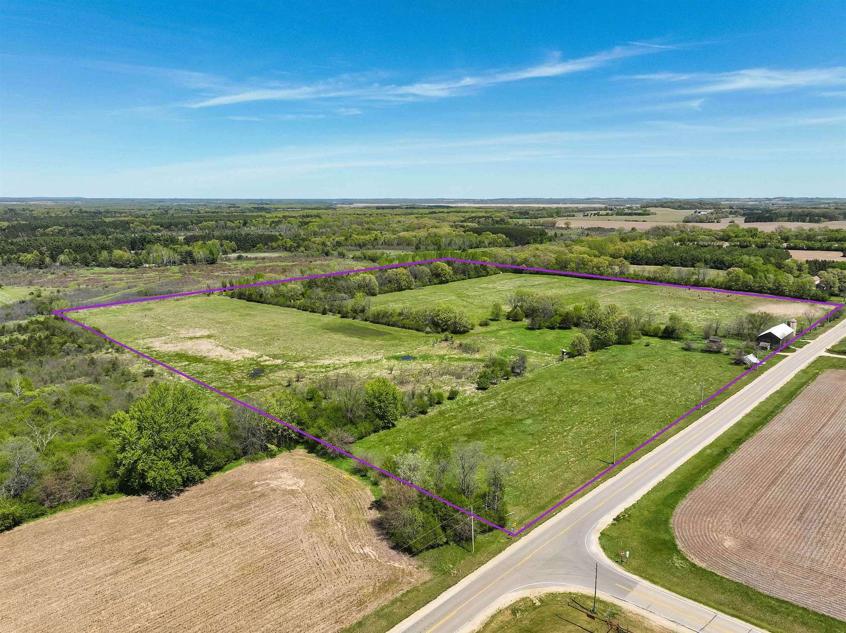 40 Acres of Land for Sale in Princeton, Wisconsin