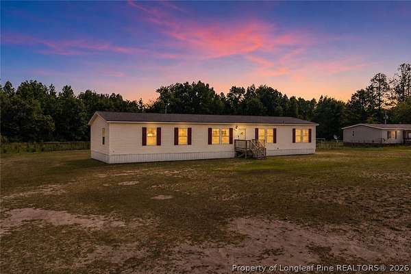 2.85 Acres of Land with Home for Sale in Maxton, North Carolina