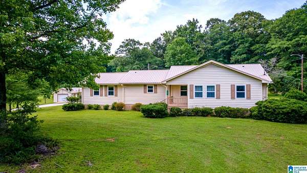 9.8 Acres of Land with Home for Sale in Lineville, Alabama