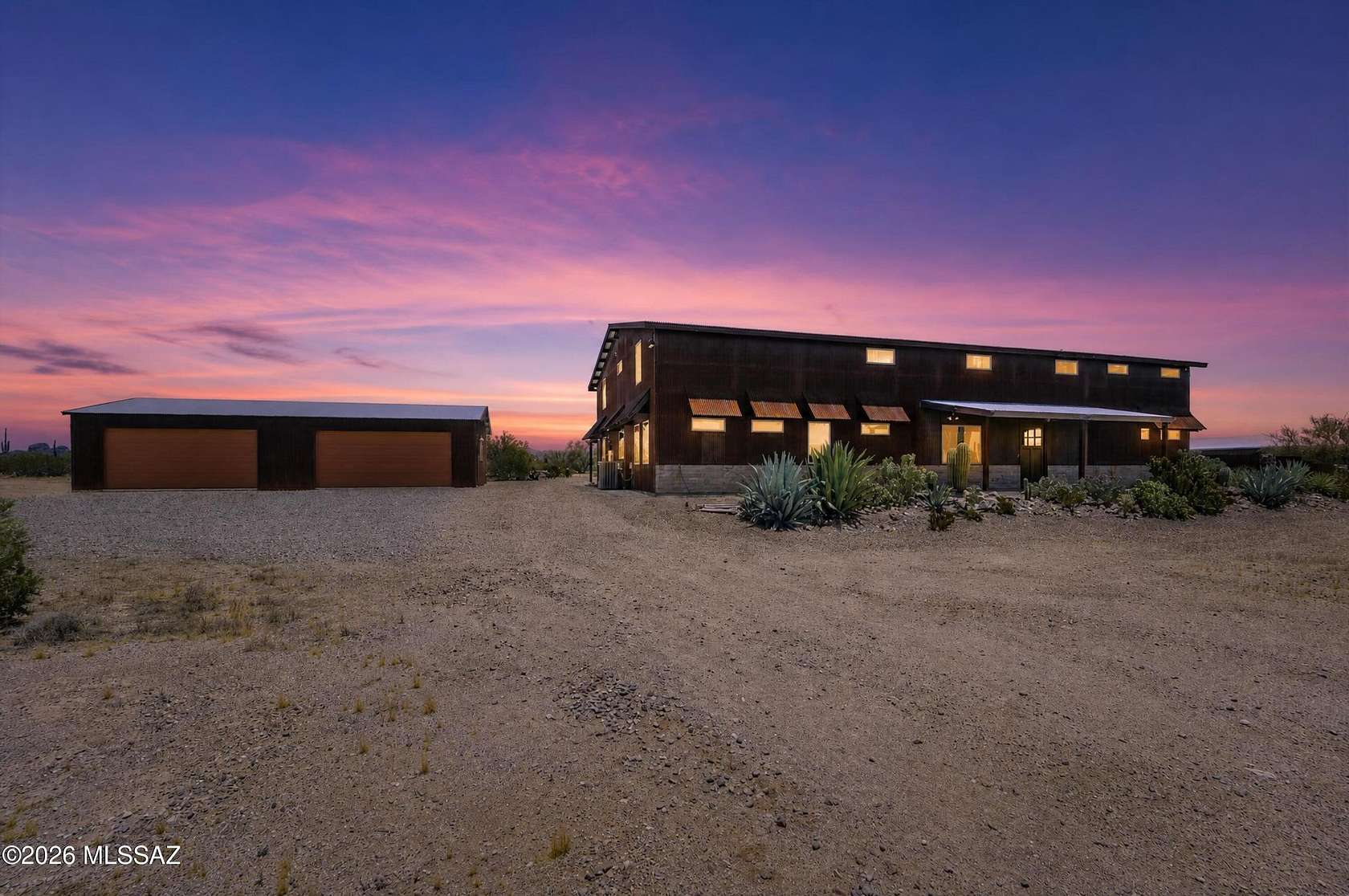 6.4 Acres of Land with Home for Sale in Marana, Arizona