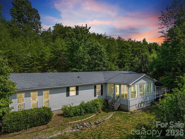 3.1 Acres of Land with Home for Sale in Asheville, North Carolina