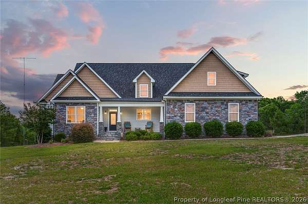 30.5 Acres of Land with Home for Sale in Lillington, North Carolina