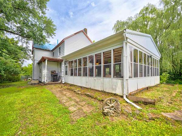17.8 Acres of Land with Home for Sale in Evanston, Indiana