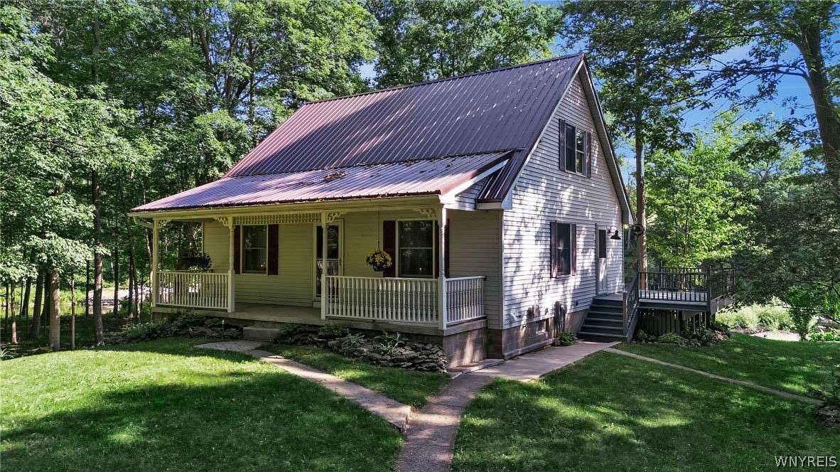 1.86 Acres of Land with Home for Sale in Corfu, New York