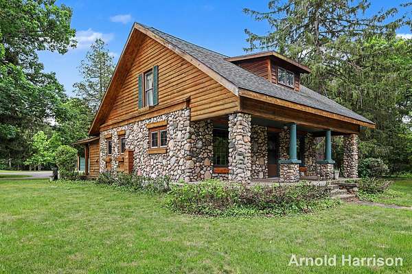 1.58 Acres of Land with Home for Sale in Gowen, Michigan