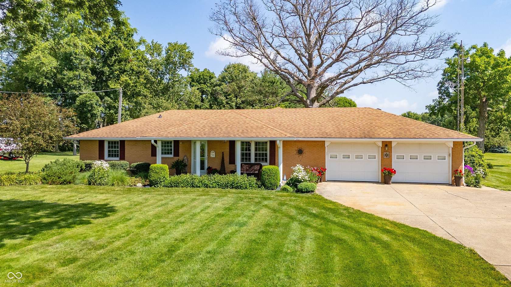 1.84 Acres of Land with Home for Sale in Alexandria, Indiana