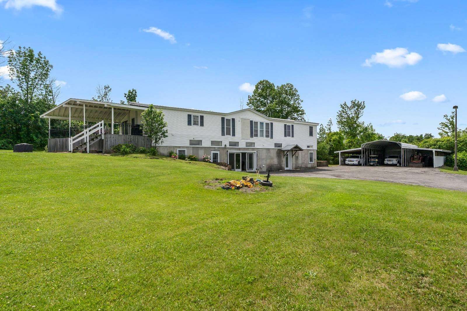 14.4 Acres of Land with Home for Sale in Sprakers, New York