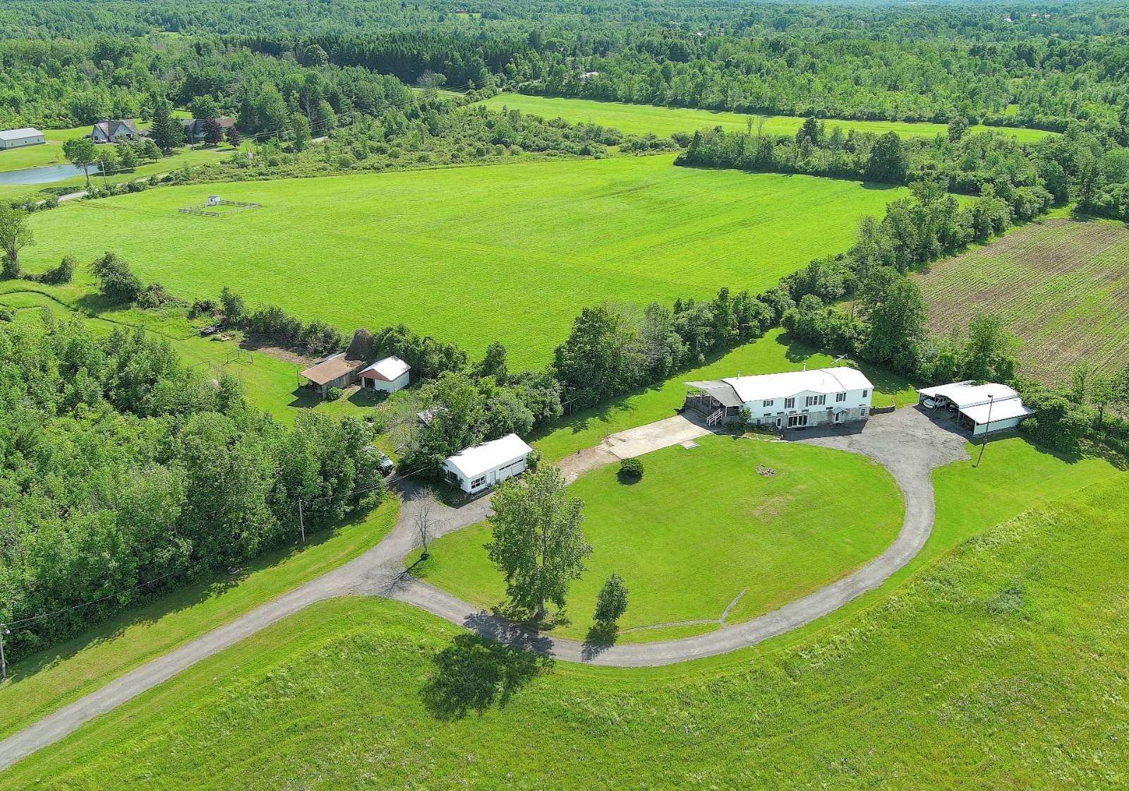 14.4 Acres of Land with Home for Sale in Sprakers, New York