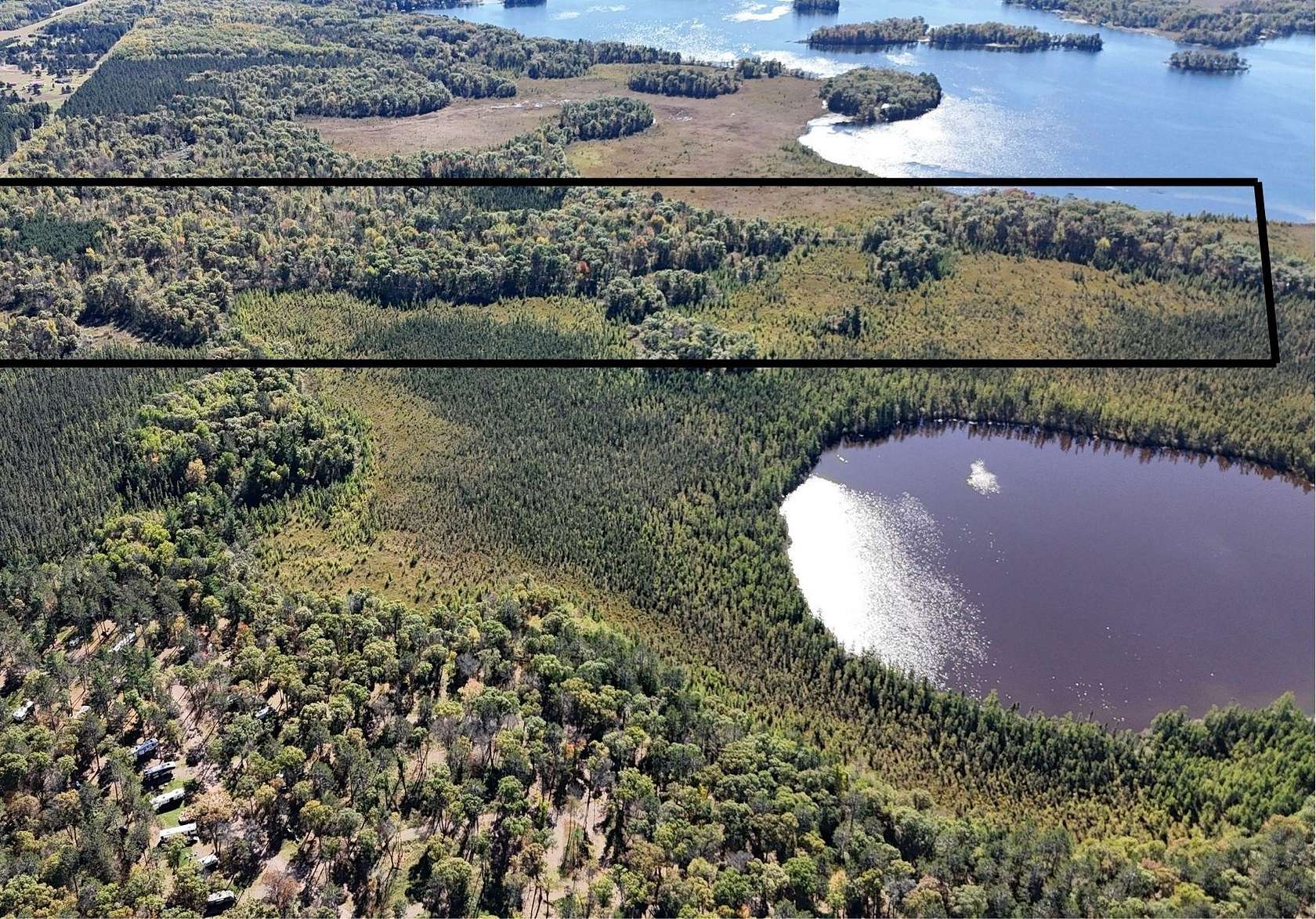 100 Acres of Recreational & Residential Land for Sale in Spooner, Wisconsin