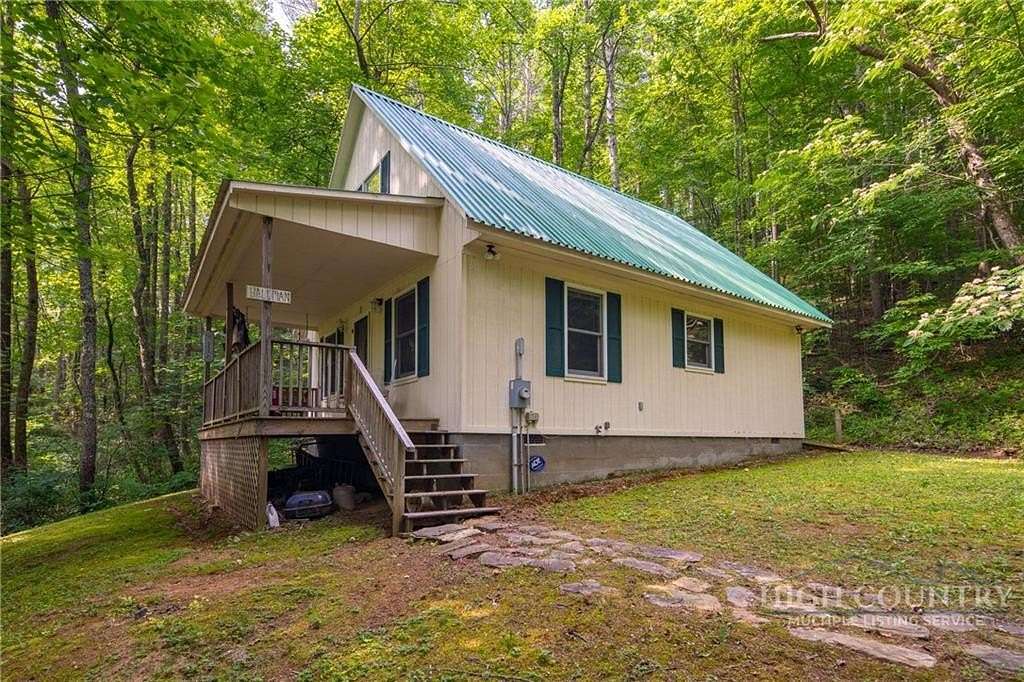 12 Acres of Land with Home for Sale in Deep Gap, North Carolina