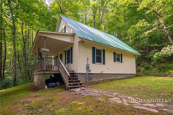 12 Acres of Land with Home for Sale in Deep Gap, North Carolina