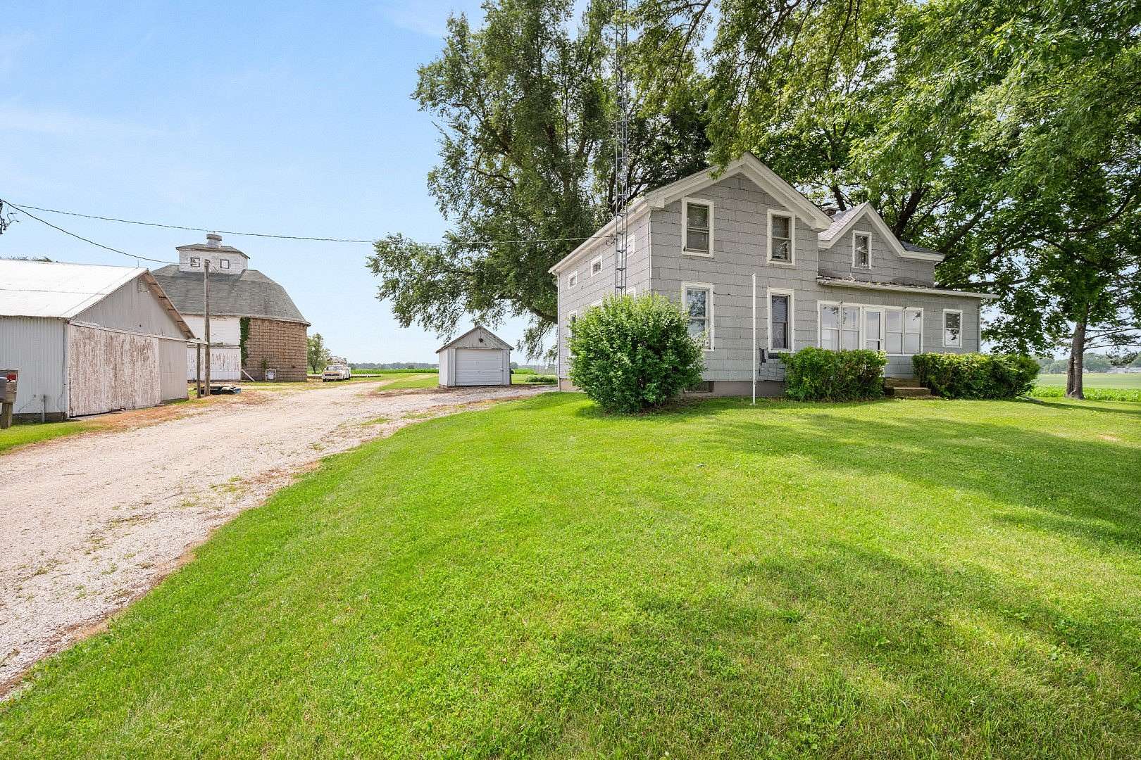 2.88 Acres of Land with Home for Sale in Genoa, Illinois