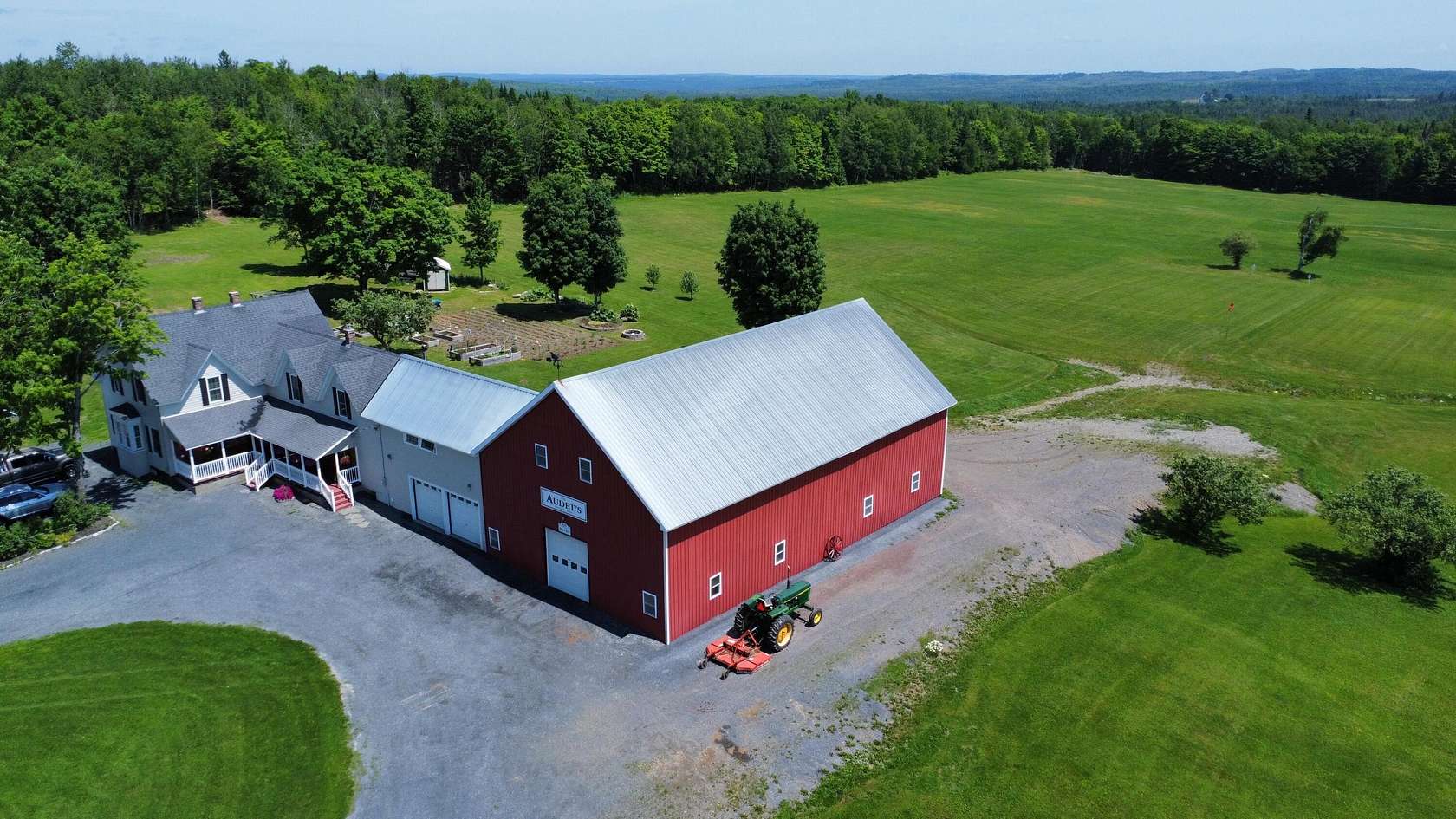 87 Acres of Recreational Land with Home for Sale in New Sweden, Maine