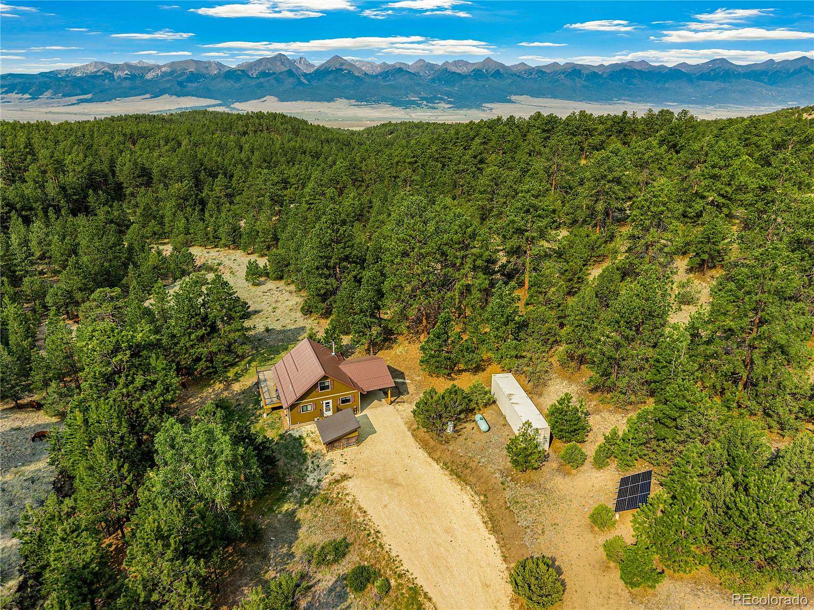 10 Acres of Land with Home for Sale in Westcliffe, Colorado
