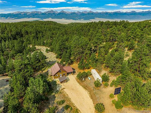 10 Acres of Land with Home for Sale in Westcliffe, Colorado