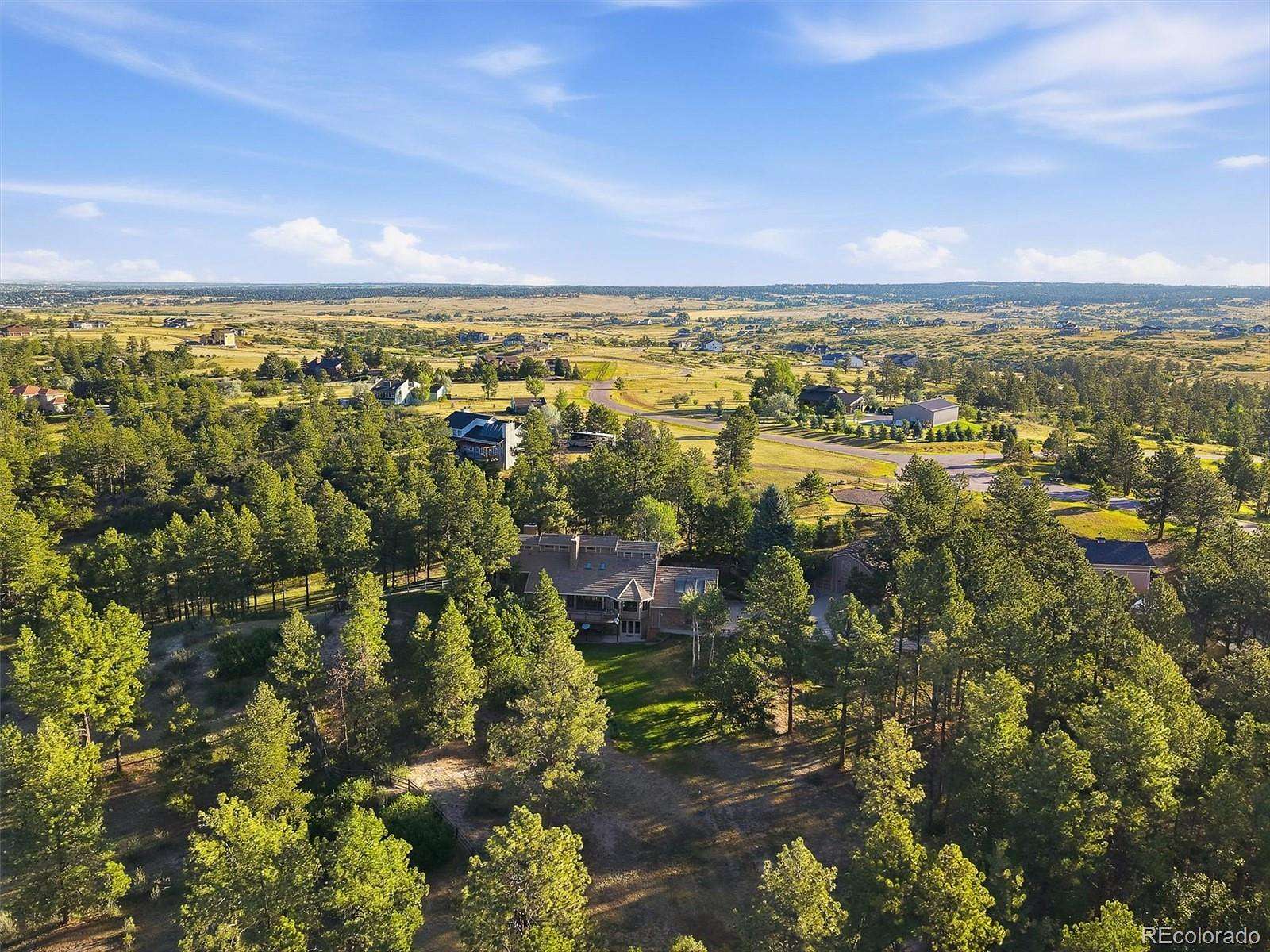 5 Acres of Land with Home for Sale in Franktown, Colorado