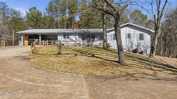 9.52 Acres of Land with Home for Sale in Copperhill, Tennessee