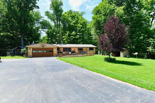 1.9 Acres of Land with Home for Sale in Nineveh, Indiana