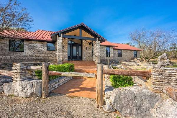 7.2 Acres of Land with Home for Sale in Kerrville, Texas