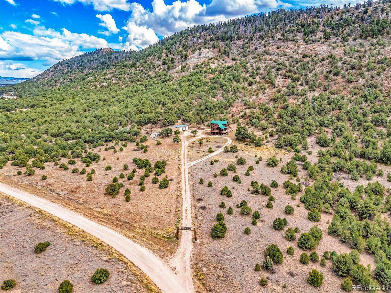 35.1 Acres of Land with Home for Sale in Westcliffe, Colorado