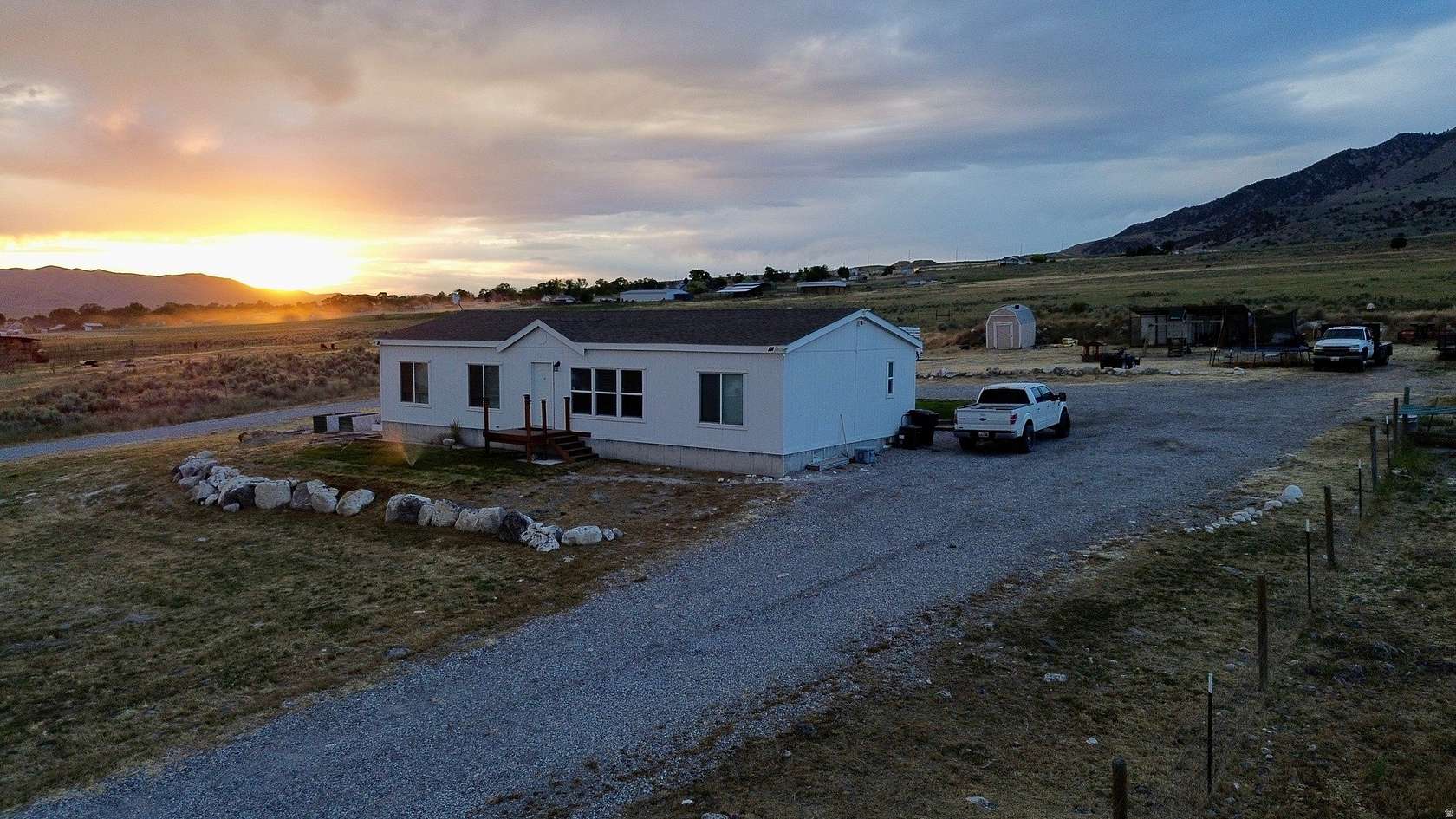 4 Acres of Land with Home for Sale in Plymouth, Utah