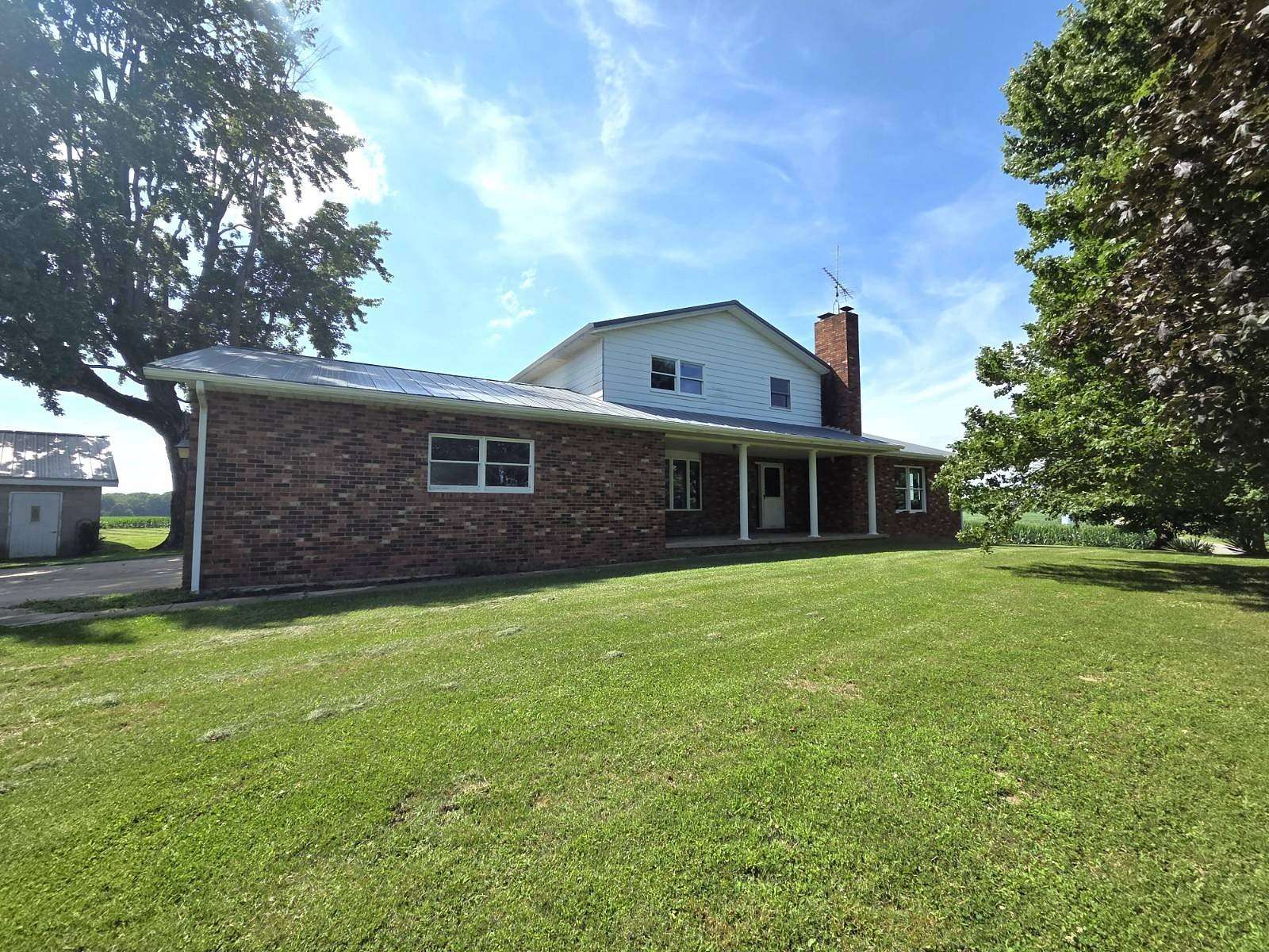 5 Acres of Land with Home for Sale in Noble, Illinois
