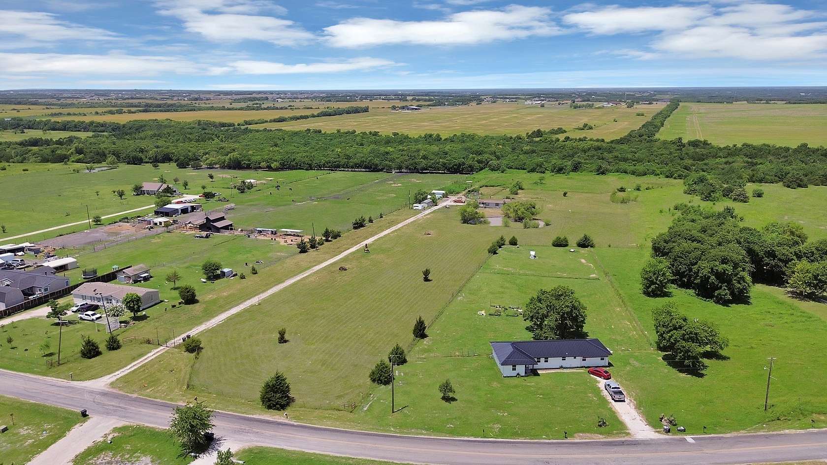 12 Acres of Land with Home for Sale in Farmersville, Texas
