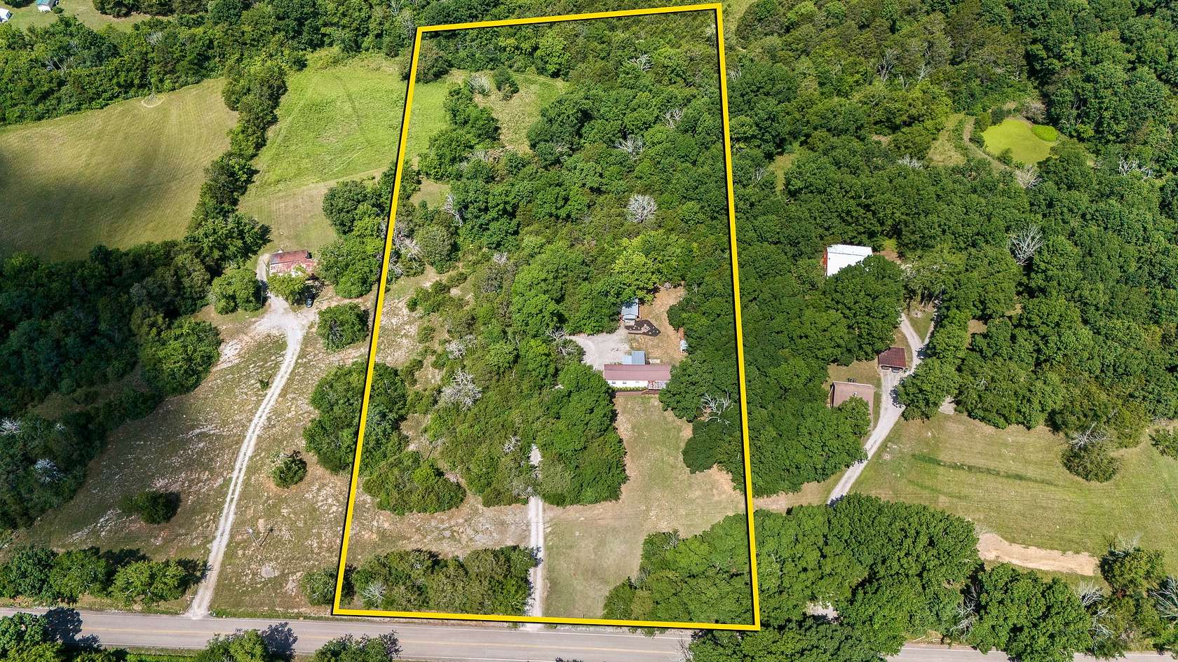 5.3 Acres of Land with Home for Sale in College Grove, Tennessee