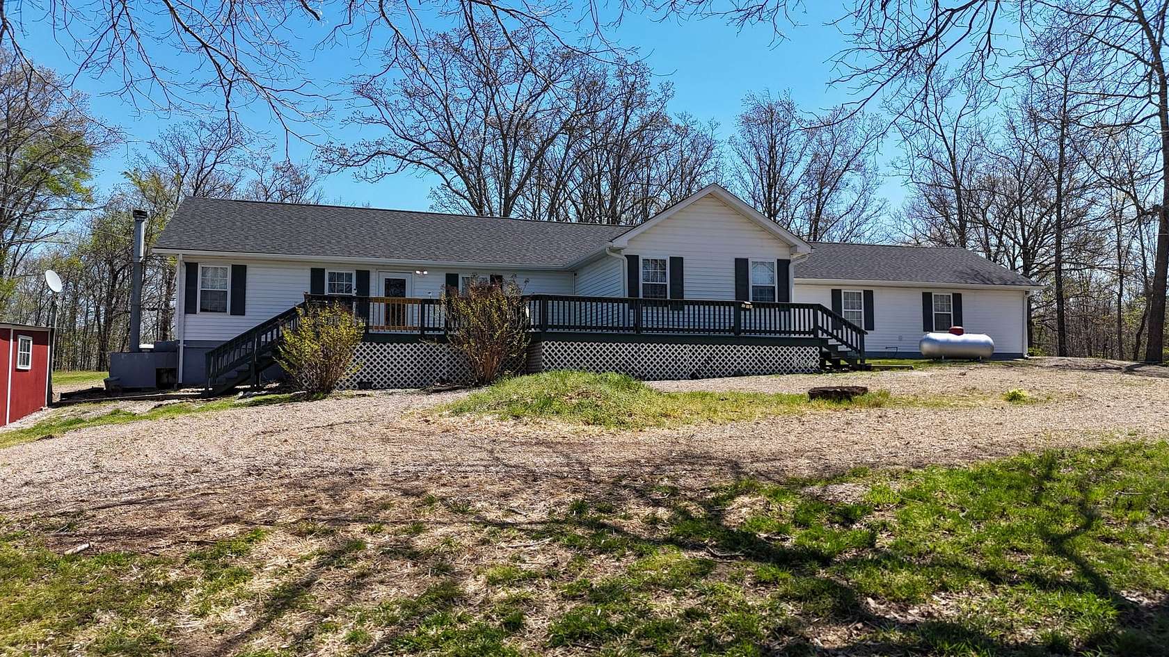 8 Acres of Land with Home for Sale in Glen Allen, Missouri